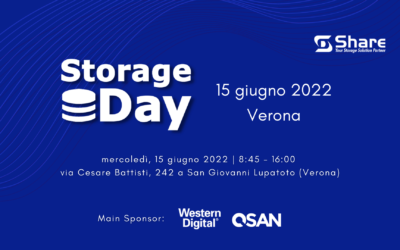 Storage Day 2022 | Prima tappa a Verona il 15 giugno