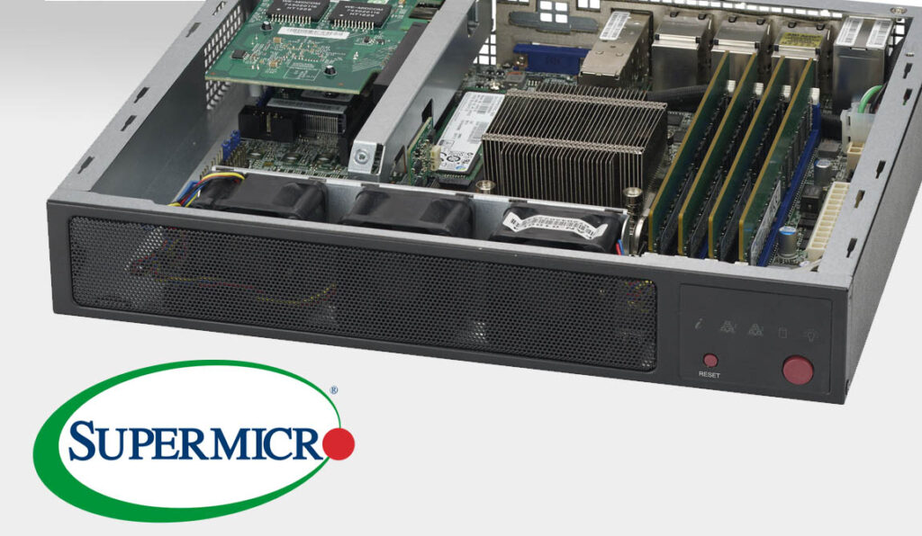 Mini Server Supermicro E300-8D, compatto con processore Xeon