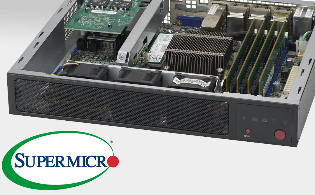 Mini Server Supermicro E300-8D, ultra compatto con processore Xeon