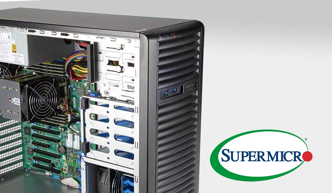 Server Tower con processore AMD EPYC, Supermicro 3014TS-i