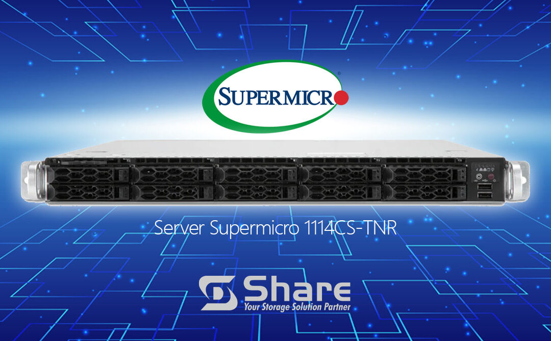 Server Supermicro AMD EPYC, scopri il modello 1114CS-TNR