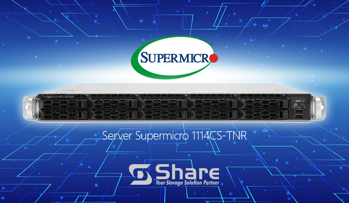 Server Supermicro AMD EPYC 1114CS-TNR