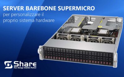 Server barebone Supermicro per personalizzare il proprio sistema hardware