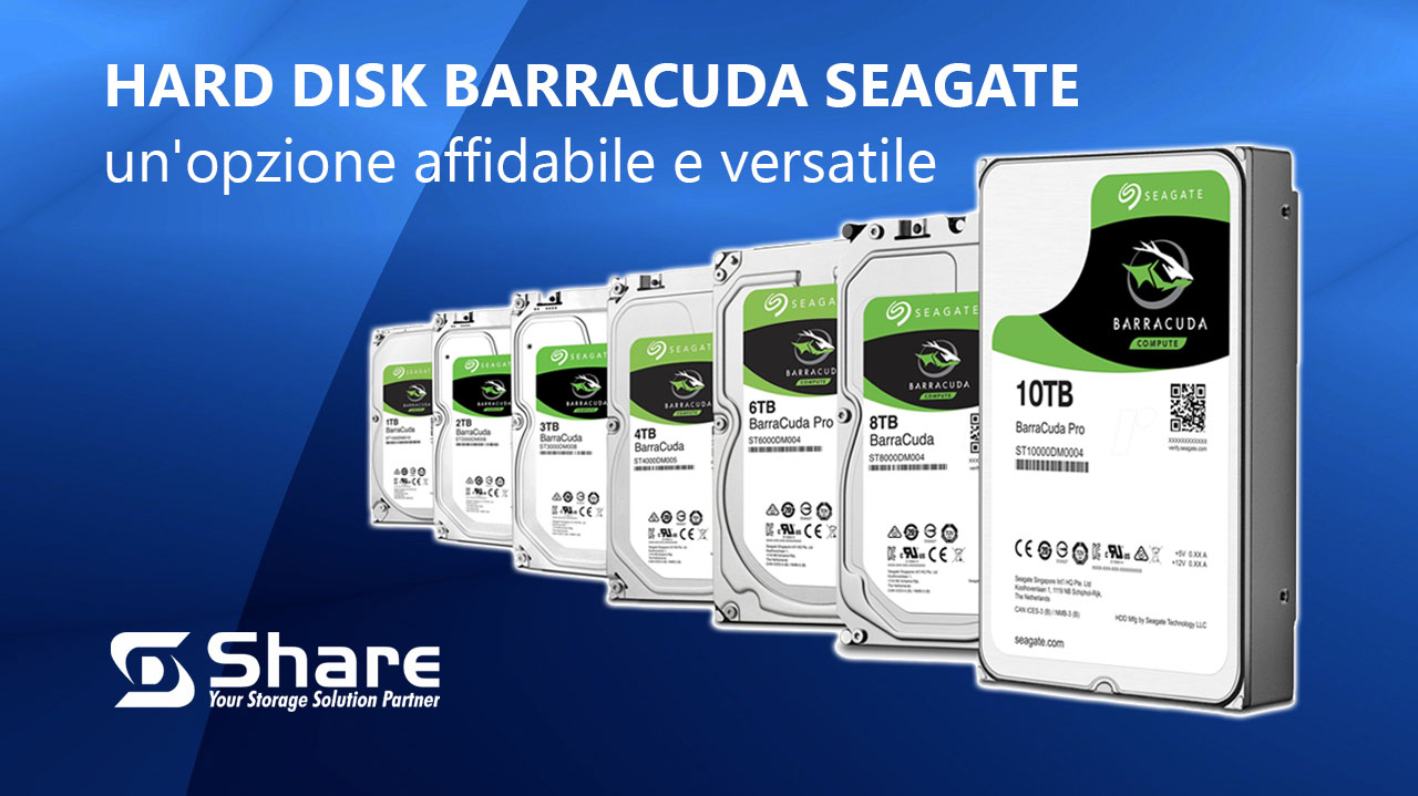Hard Disk Barracuda Seagate, un'opzione affidabile e versatile