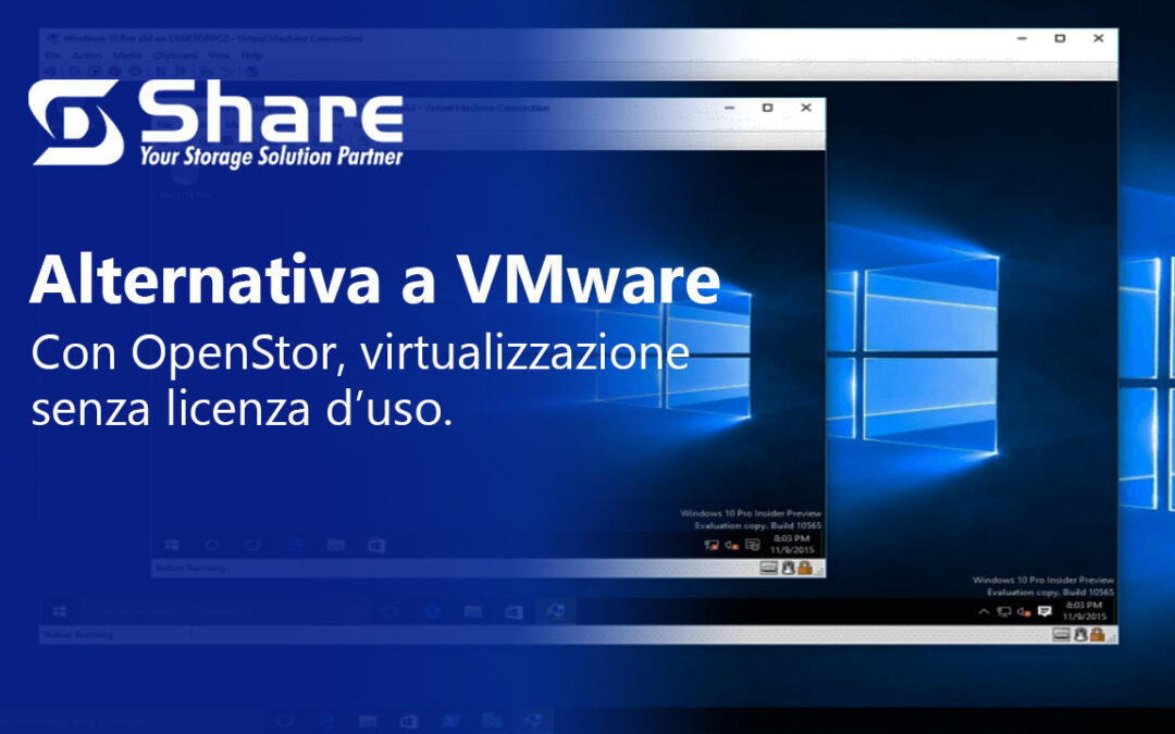 Alternativa a VMware, con OpenStore la licenza per la virtualizzazione è perpetua